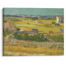 The harvest (1888) - Vincent van Gogh - Canvas Print
