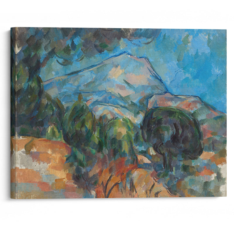 Mount Sainte-Victoire (c. 1904) - Paul Cézanne - Canvas Print