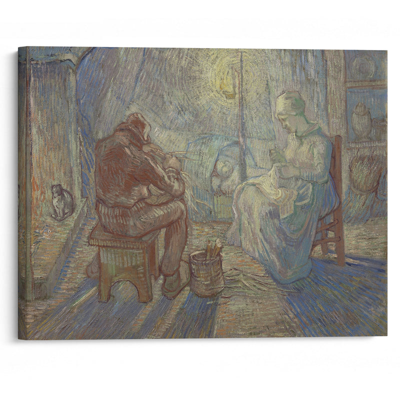 Night (After Millet) - Vincent van Gogh - Canvas Print - UAIO LMT