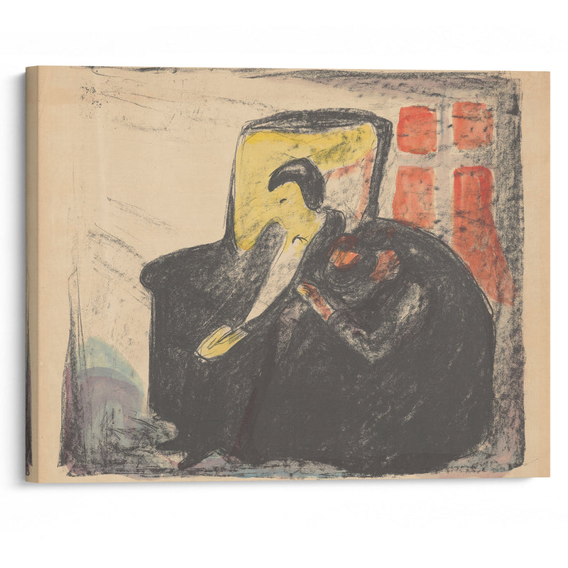 Ghosts; Osvald (1920) - Edvard Munch - Canvas Print