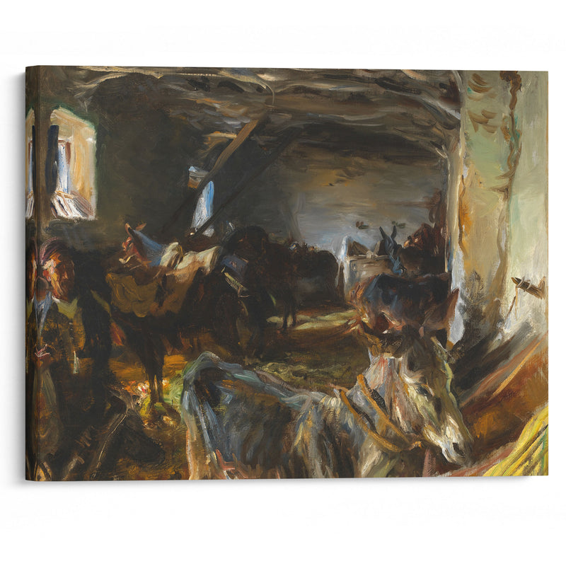 Stable at Cuenca (1903) - John Singer Sargent - Canvas Print