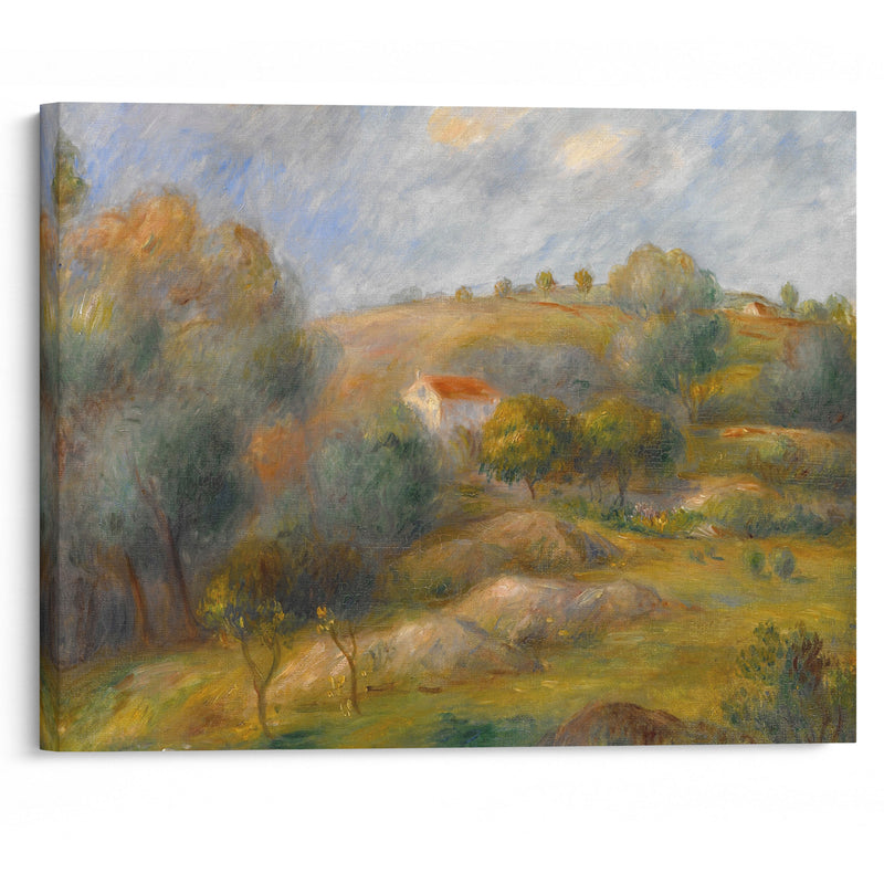 Springtime in Essoyes (1900) - Pierre-Auguste Renoir - Canvas Print