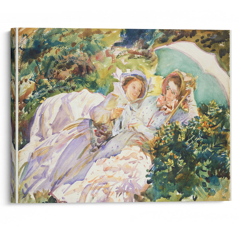 Simplon Pass; The Tease (1911) - John Singer Sargent - Canvas Print