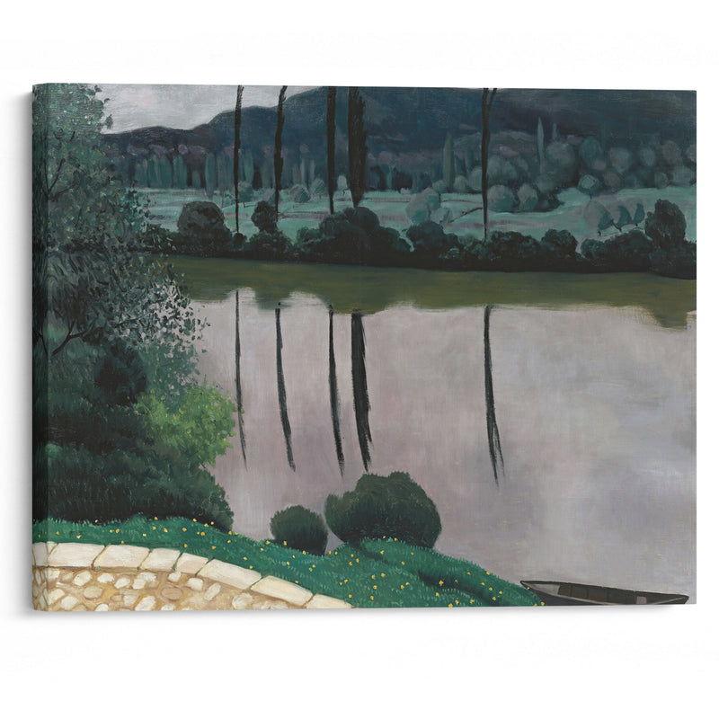 The Dordogne In Vitrac (1925) - Félix Vallotton - Canvas Print