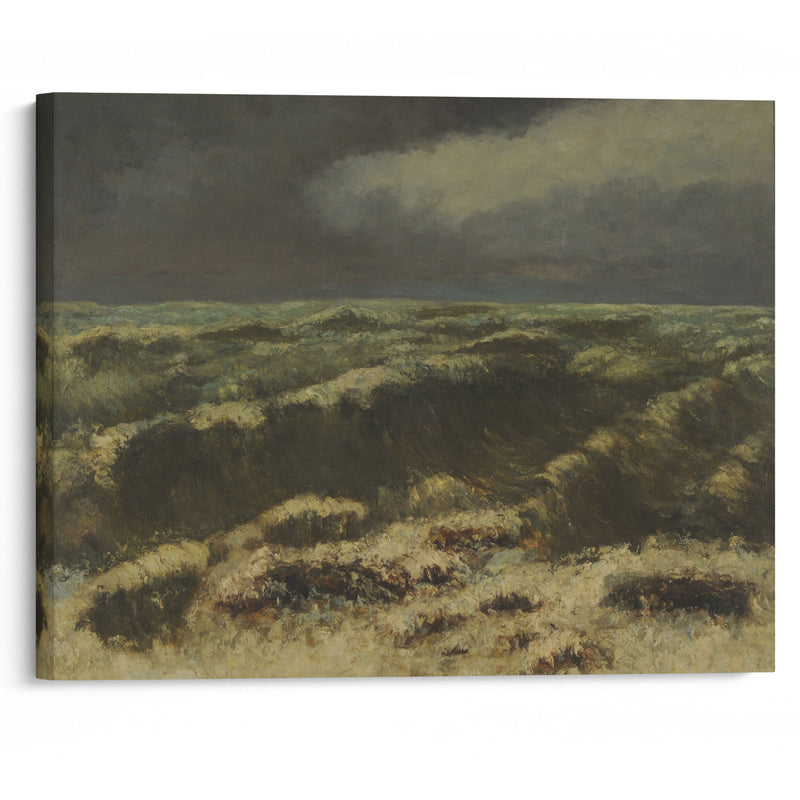 Mer Orageuse - Gustave Courbet - Canvas Print