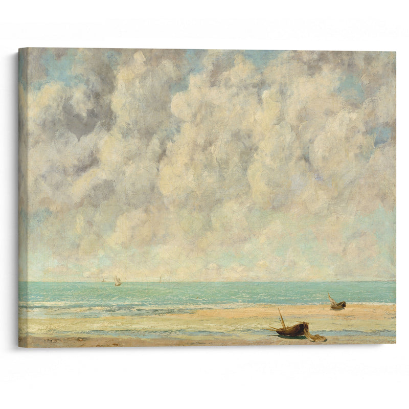 The Calm Sea (1869) - Gustave Courbet - Canvas Print