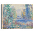 River Landscape (1890) - Pierre-Auguste Renoir - Canvas Print