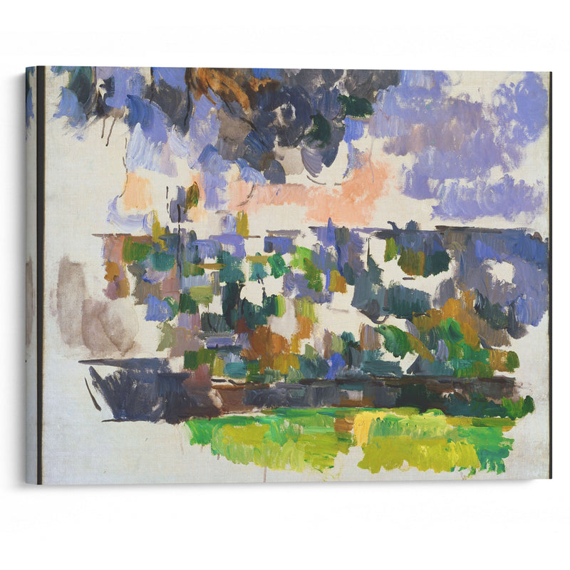 The Garden at Les Lauves (Le Jardin des Lauves) - Paul Cézanne - Canvas Print