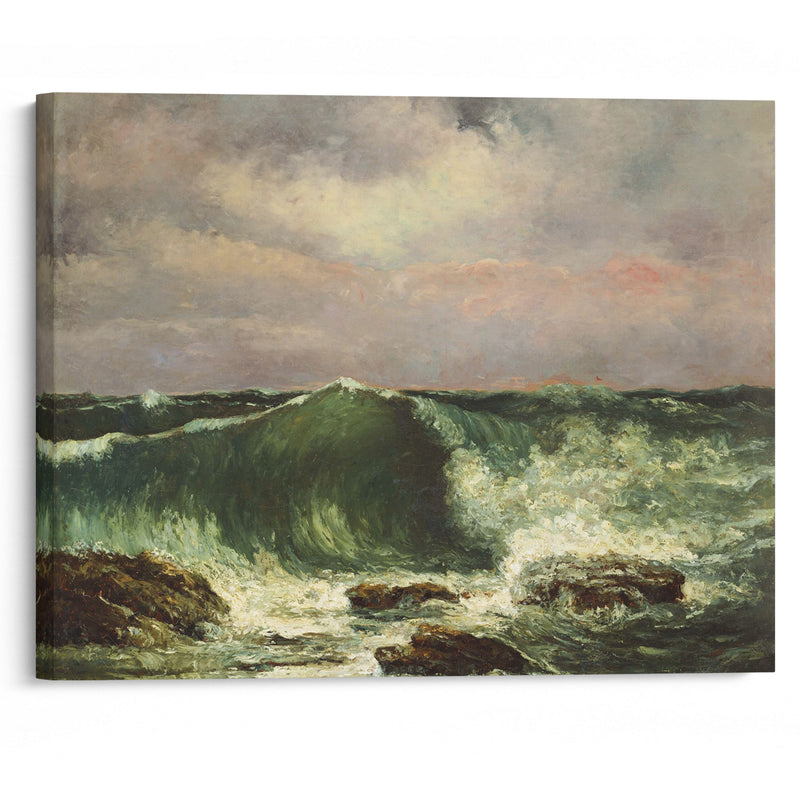 Waves - Gustave Courbet - Canvas Print