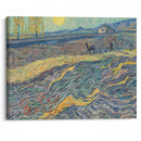 Laboureur dans un champ (1889) - Vincent van Gogh - Canvas Print