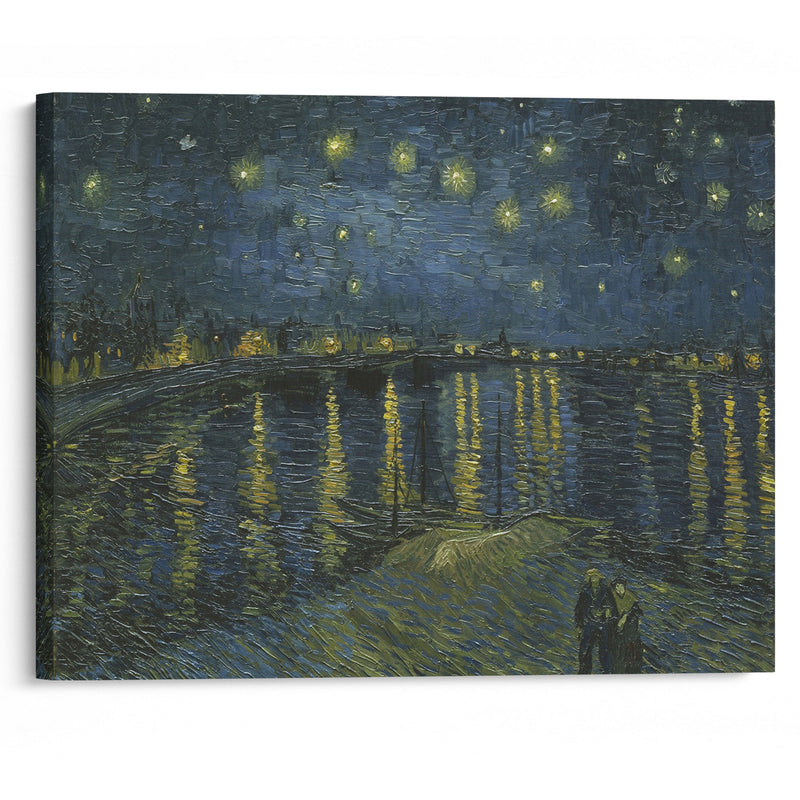 Starry Night - Vincent van Gogh - Canvas Print - UAIO LMT