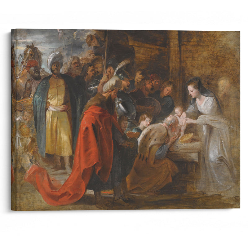 The Adoration Of The Magi - Peter Paul Rubens - Canvas Print