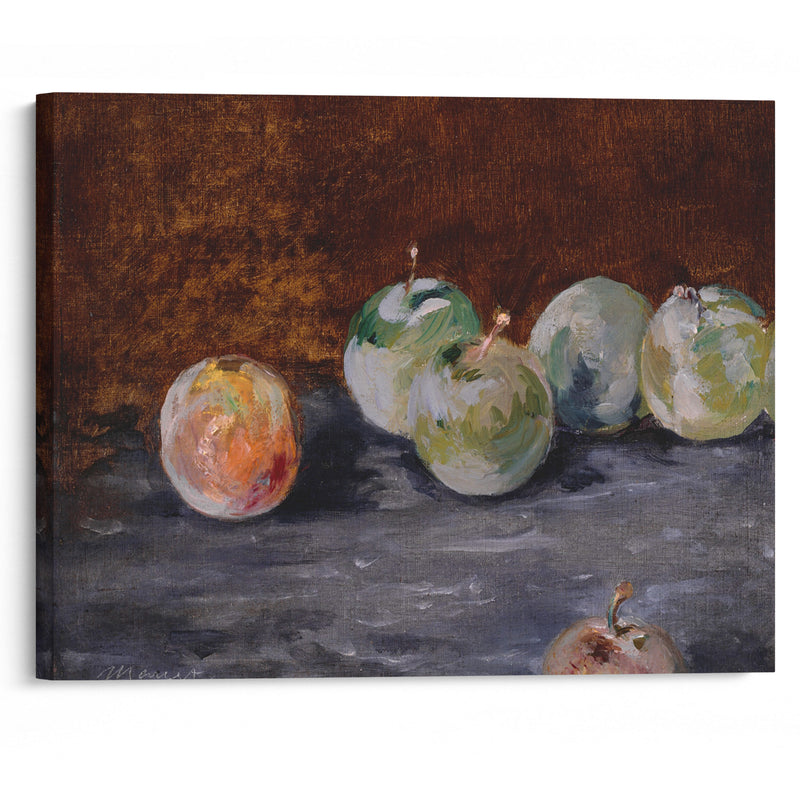 Plums (circa 1880) - Édouard Manet - Canvas Print