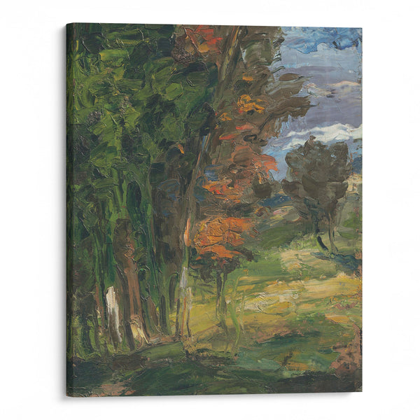 Paysage (1862-1864) - Paul Cézanne - Canvas Print