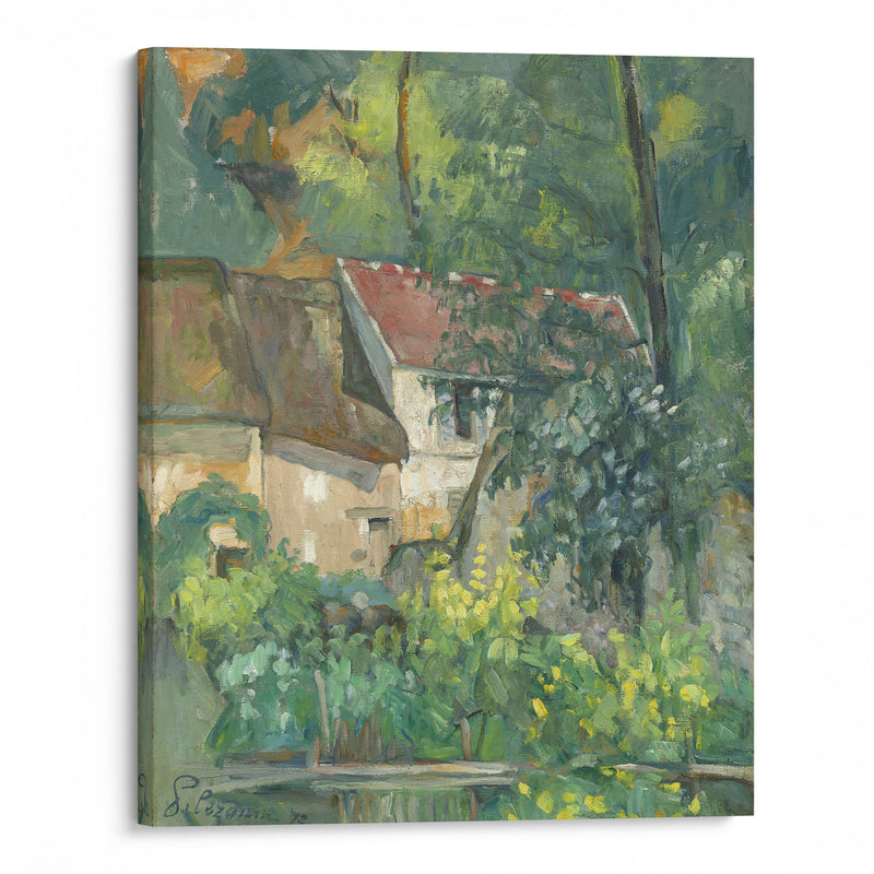 House of Père Lacroix (1873) - Paul Cézanne - Canvas Print