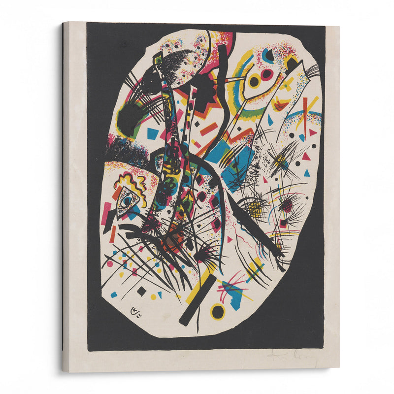 Kleine Welten III (1922) - Wassily Kandinsky - Canvas Print