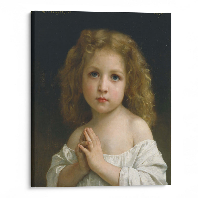 Little Girl - William Bouguereau - Canvas Print