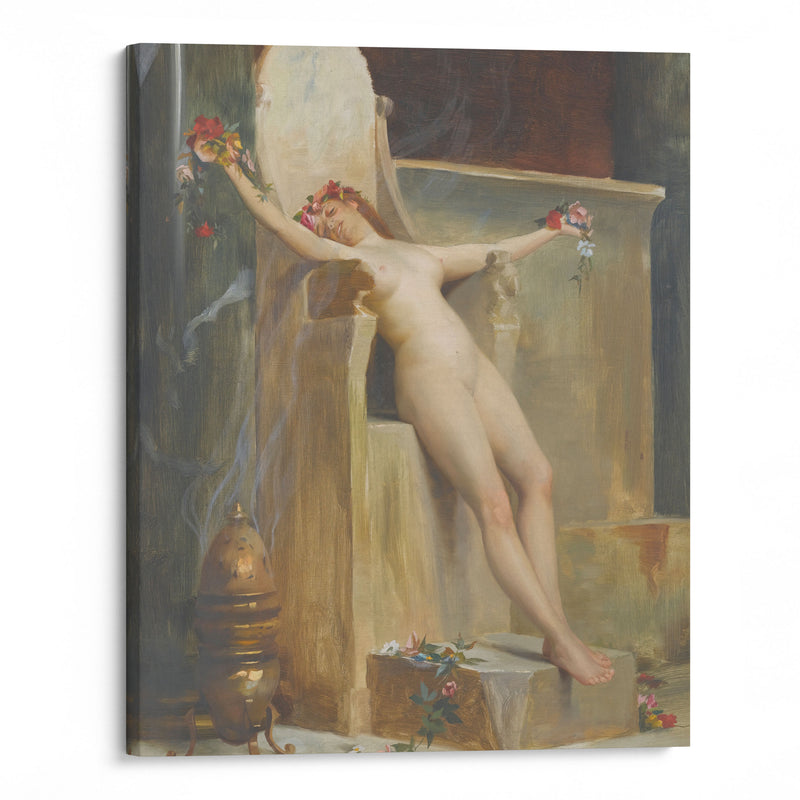 The Offering - Theodoros Ralli - Canvas Print