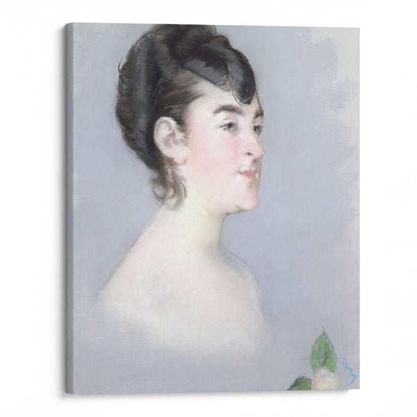 Mademoiselle Isabelle Lemonnier (1857–1926) (1879–82) - Édouard Manet - Canvas Print