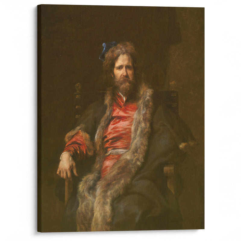 The Painter Martin Ryckaert (1631) - Anthony van Dyck - Canvas Print