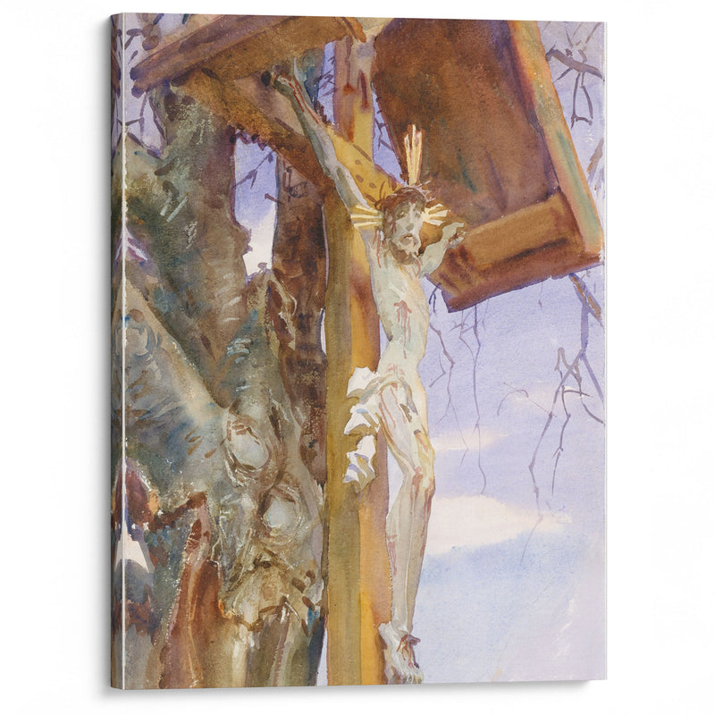 Tyrolese Crucifix (1914) - John Singer Sargent - Canvas Print