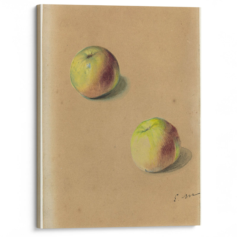 Two apples - Édouard Manet - Canvas Print