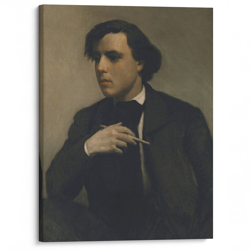 Portrait De Ferdinand Chaigneau - William Bouguereau - Canvas Print