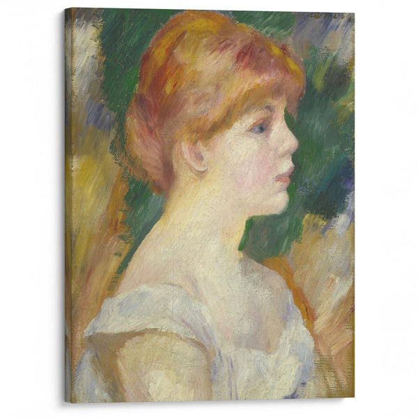 Suzanne Valadon (c. 1885) - Pierre-Auguste Renoir - Canvas Print