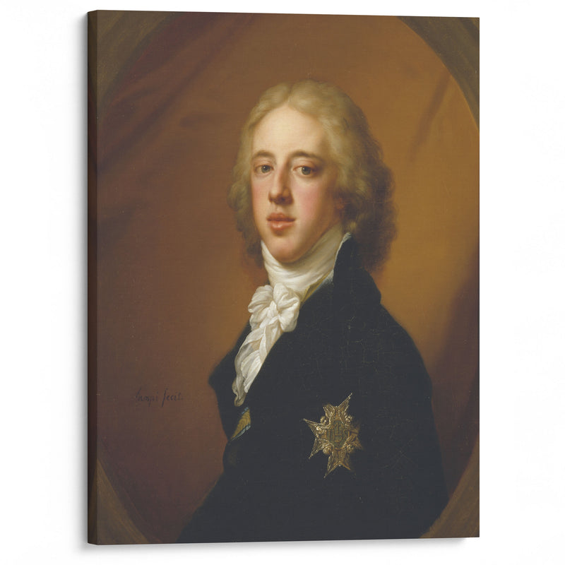 King Gustav IV Adolf - Johann Baptist von Lampi the Elder - Canvas Print