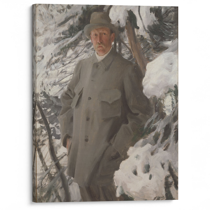 The Painter Bruno Liljefors (1906) - Anders Zorn - Canvas Print