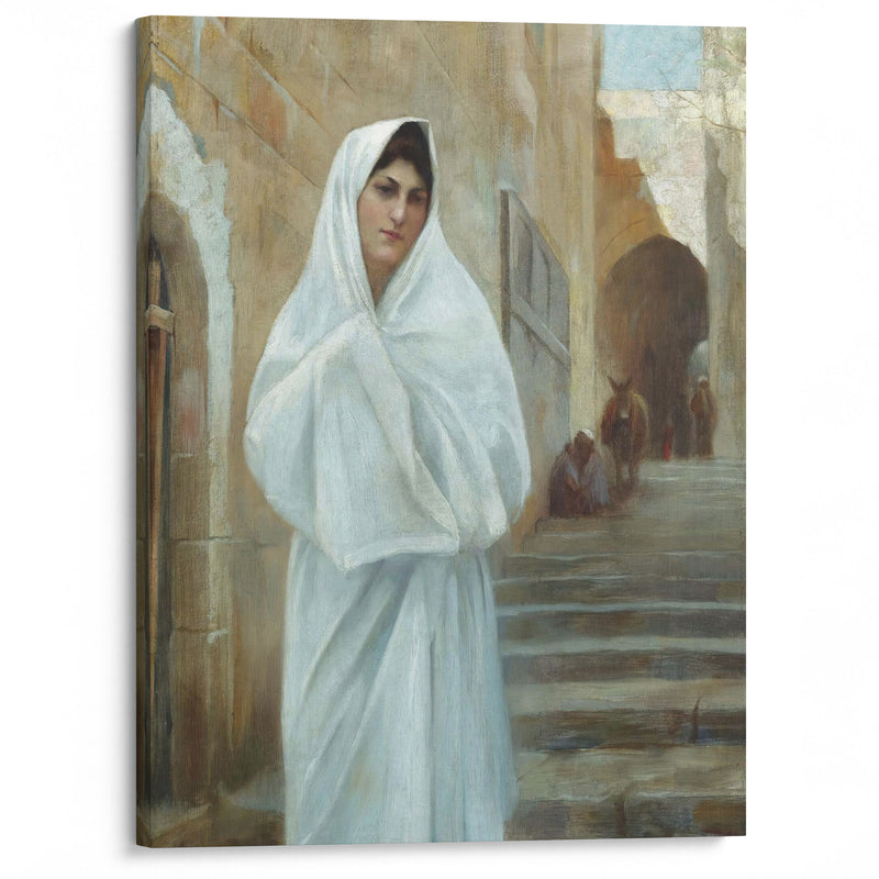 Young Girl, Jerusalem - Theodoros Ralli - Canvas Print