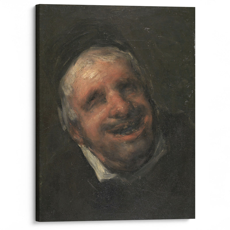 El tío Paquete (1819-1820) - Francisco de Goya - Canvas Print