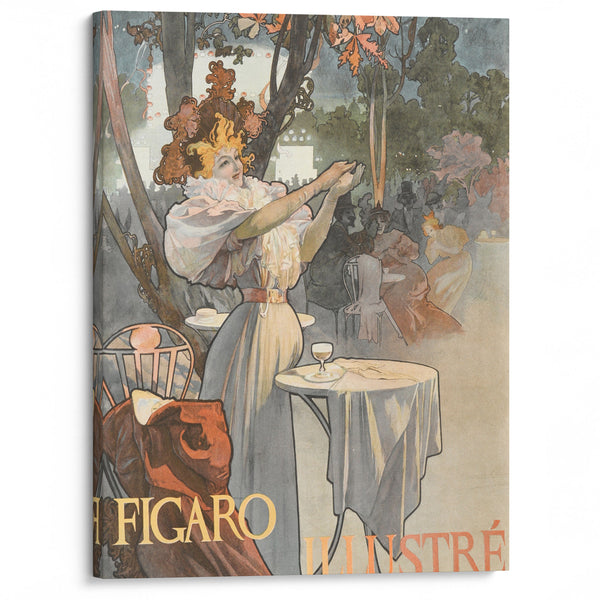 Figaro - Alphonse Mucha - Canvas Print