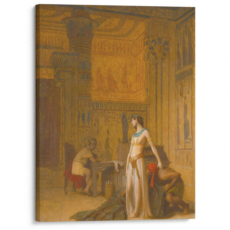 Cléopâtre et César - Jean-Léon Gérôme - Canvas Print