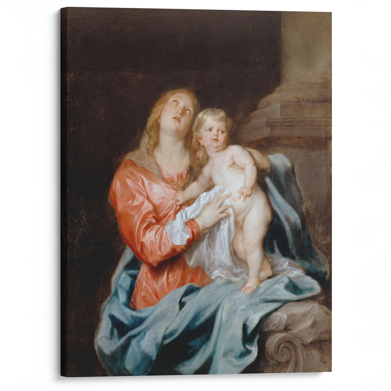 The Madonna And Child - Anthony van Dyck - Canvas Print