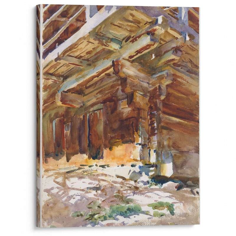 Abriès (circa 1912) - John Singer Sargent - Canvas Print