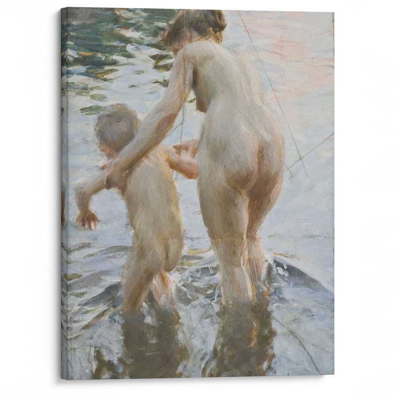 Une première (1888) - Anders Zorn - Canvas Print