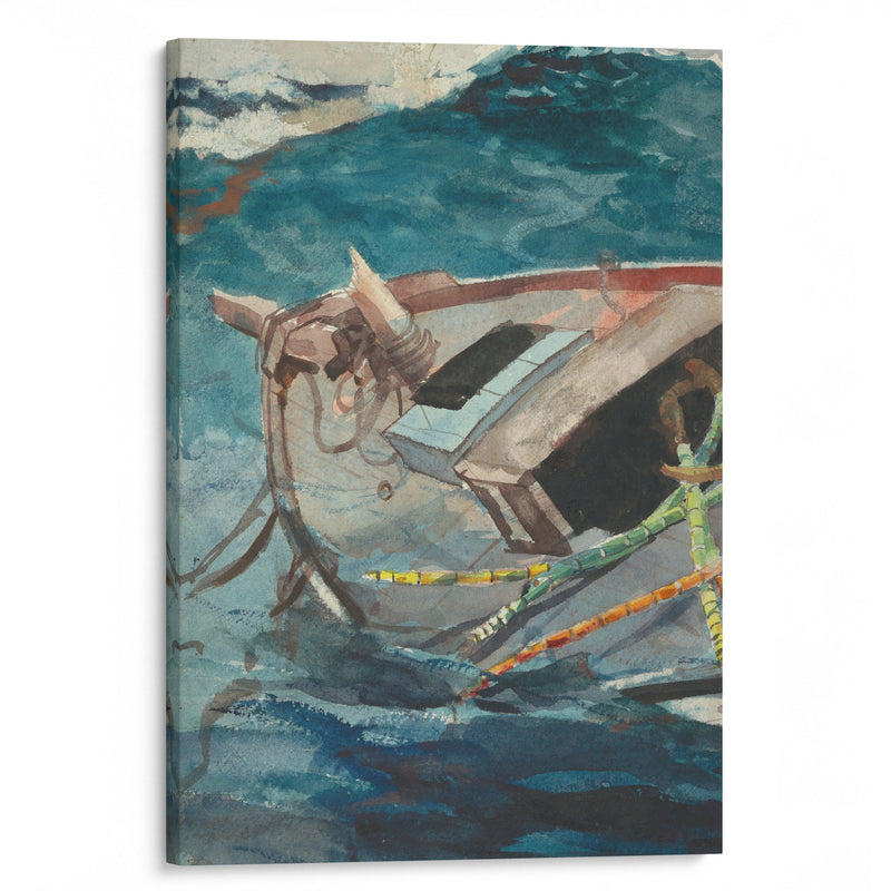 Study for ‘The Gulf Stream’ (1898-1899) - Winslow Homer - Canvas Print
