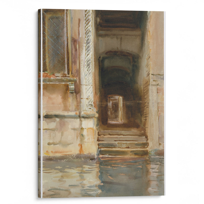 Venetian Passageway (circa 1905) - John Singer Sargent - Canvas Print