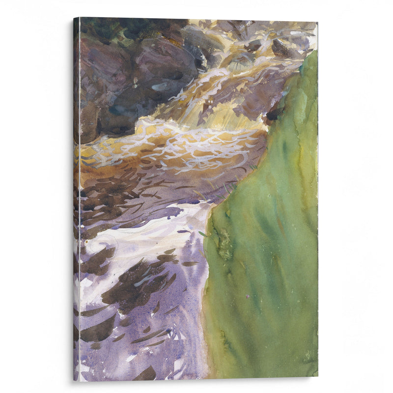 Rushing Water (circa 1901 –7) - John Singer Sargent - Canvas Print