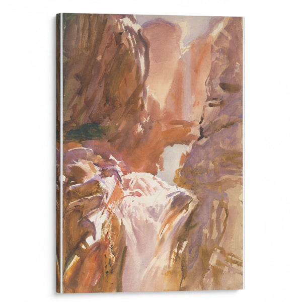 Mountain Torrent (circa 1910) - John Singer Sargent - Canvas Print