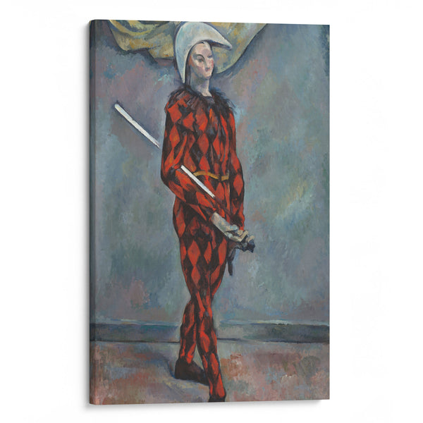 Harlequin (1888-1890) - Paul Cézanne - Canvas Print