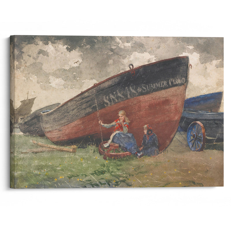 The Summer Cloud (1881) - Winslow Homer - Canvas Print