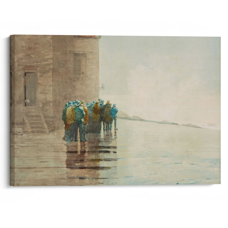 The Life Brigade (1883) - Winslow Homer - Canvas Print