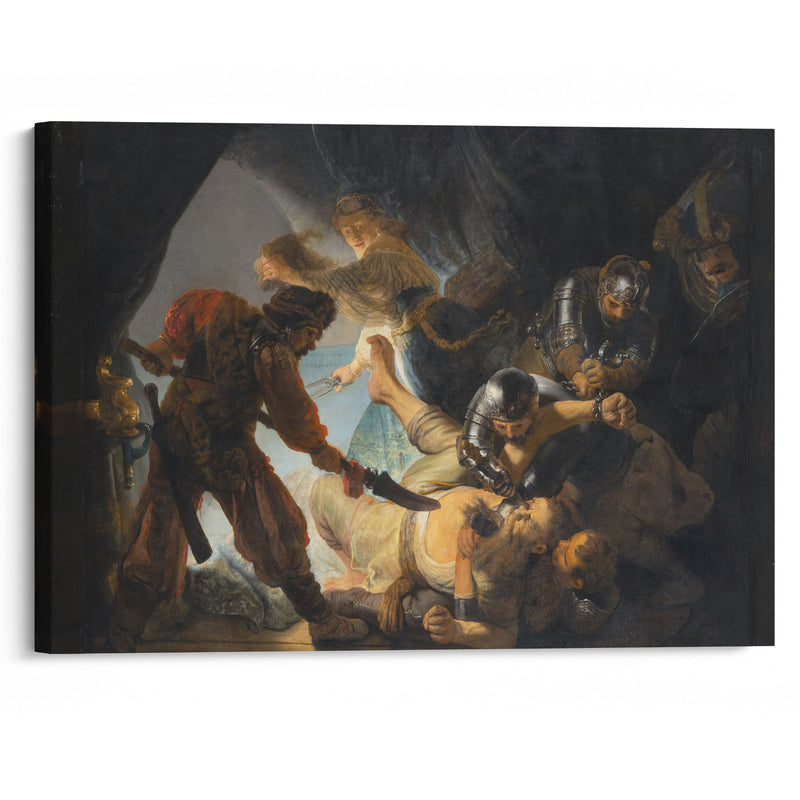 The Blinding of Samson (1636) - Rembrandt van Rijn - Canvas Print