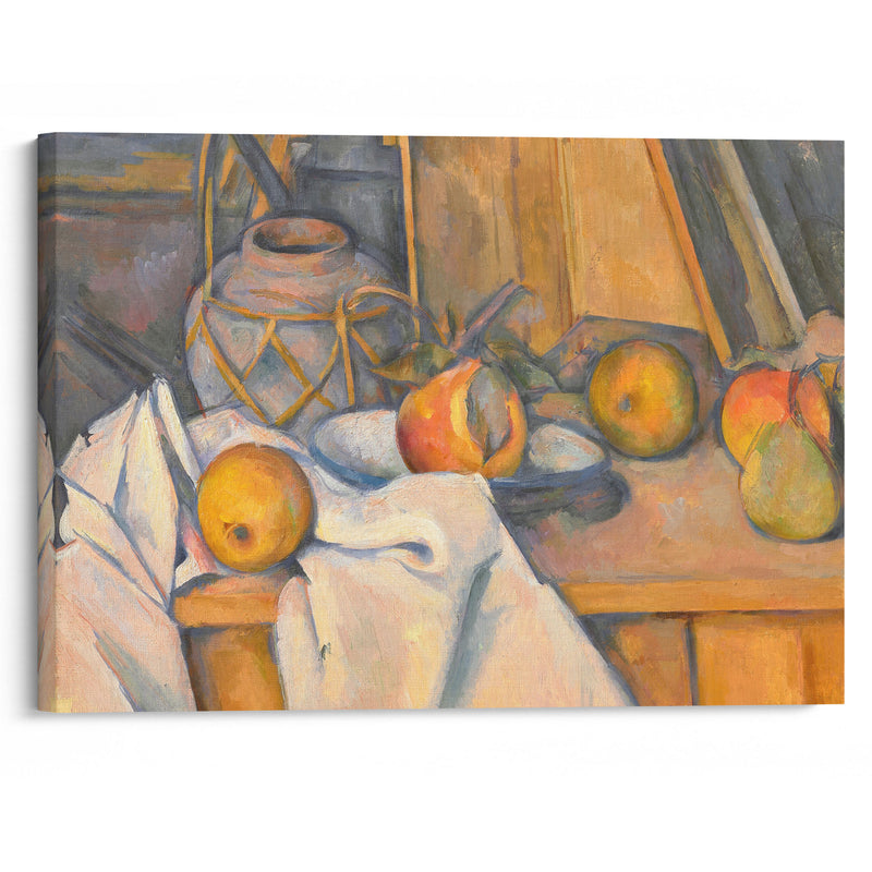 Fruits et pot de gingembre (1890-1893) - Paul Cézanne - Canvas Print