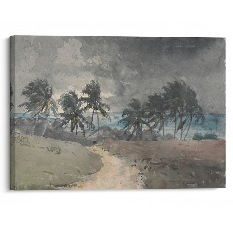 Storm, Bahamas (1885) - Winslow Homer - Canvas Print