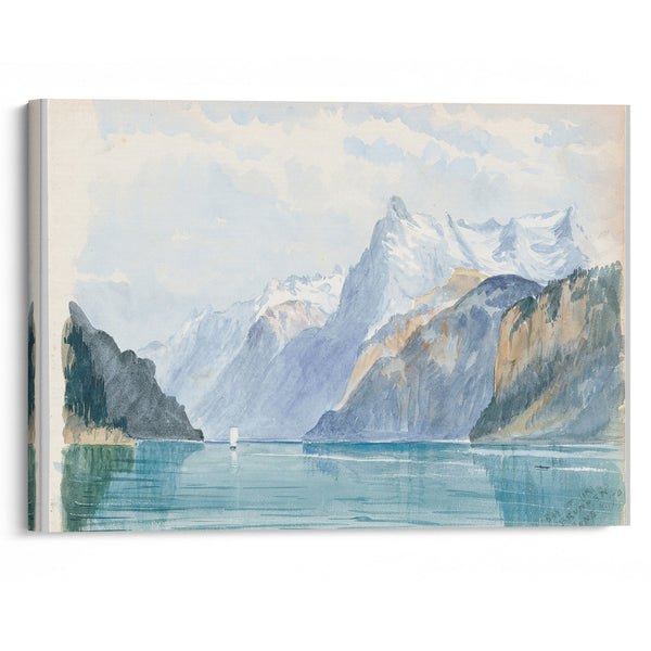 Bay of Uri, Brunnen (1870) - John Singer Sargent - Canvas Print