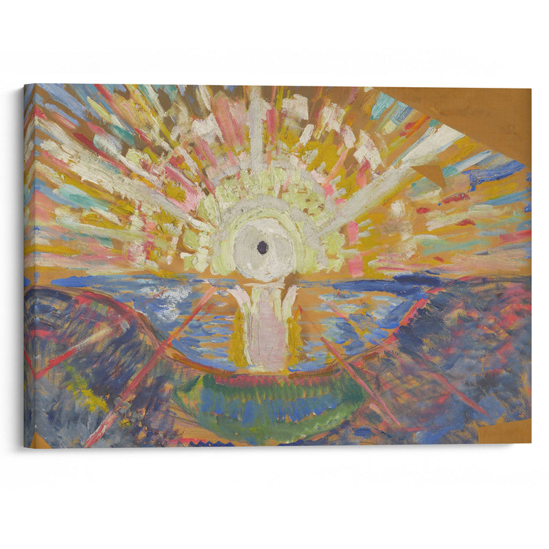 The Sun (1910–12) - Edvard Munch - Canvas Print