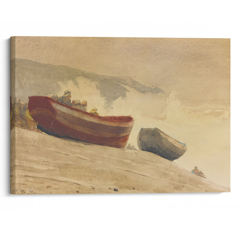 Storm On The English Coast (1883) - Winslow Homer - Canvas Print